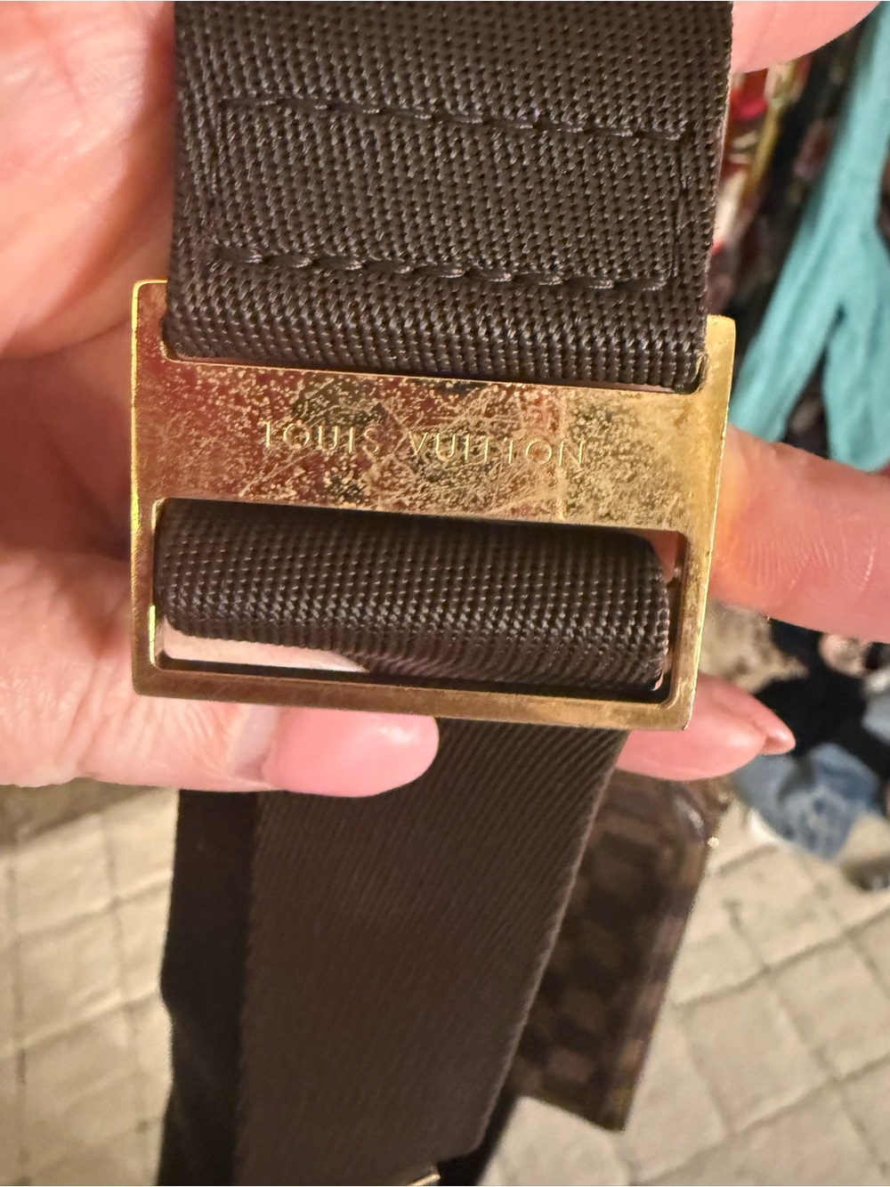 LOUIS VUITTON 💕LV DAMIER BUM BAG💕💕💕authentic - Picture 5 of 9